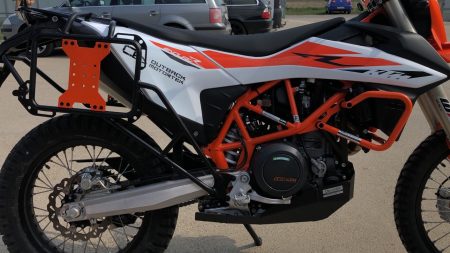 ktm 690 enduro r pannier rack