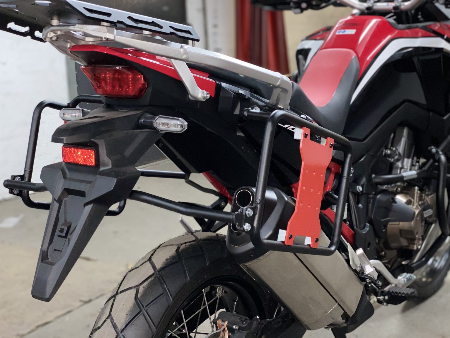 honda africa twin pannier racks