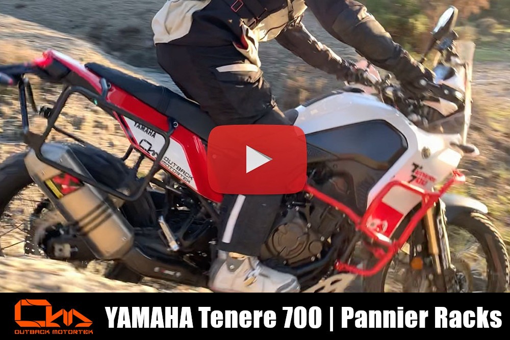 Yamaha Tenere 700 Pannier Racks Installation Video