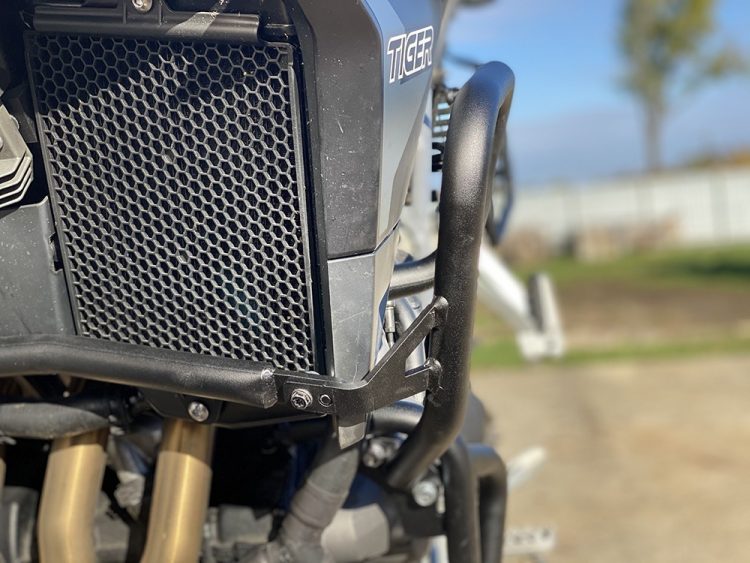 triumph tiger 900 rally pro crash bars