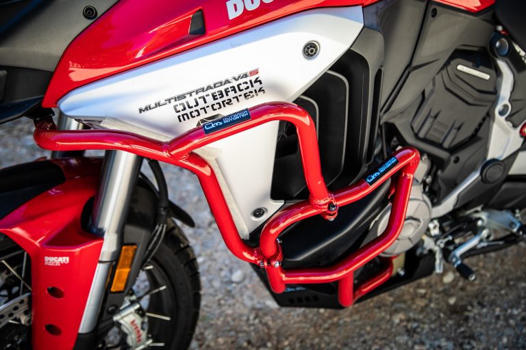 Ducati Multistrada V4 Upper Crash Bars Outback Motortek United Kingdom