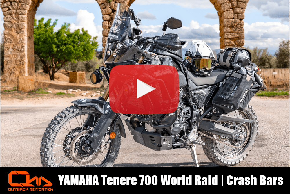 Yamaha Tenere 700 World Raid Crash Bars Installation